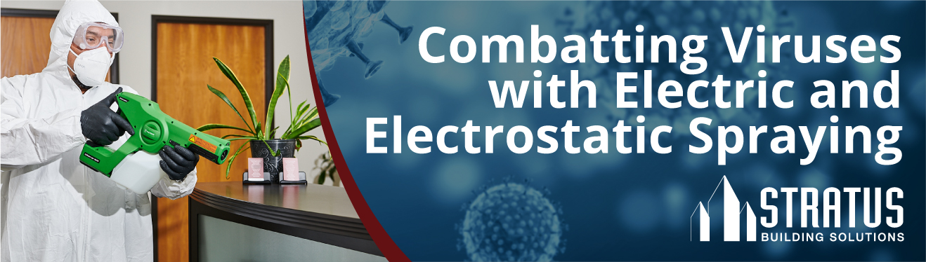 Electrostatic disinfection store